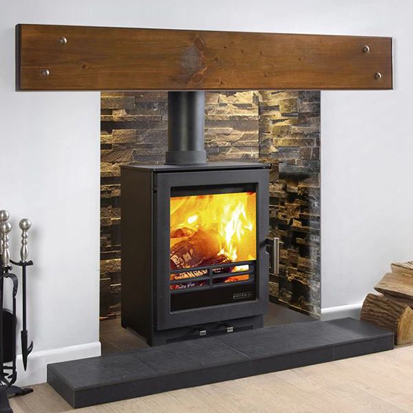 Arundel Deluxe Multifuel stove by Portway
